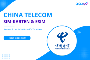 China telecom sim karte und esim