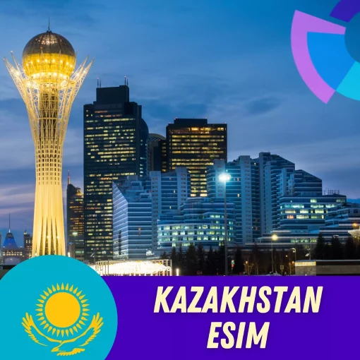 Kasachstan eSIM - Gigago.com