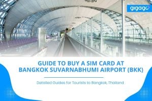 sim card at Bangok suvarnabhumi airport