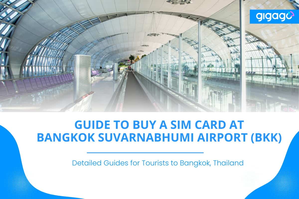 Scheda SIM all'aeroporto Suvarnabhumi di Bangkok