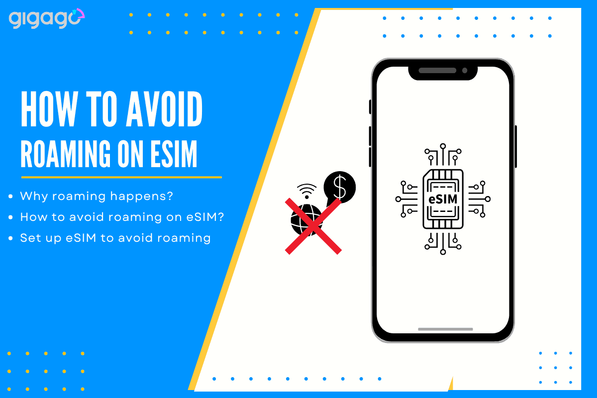 avoid roaming charges on esim