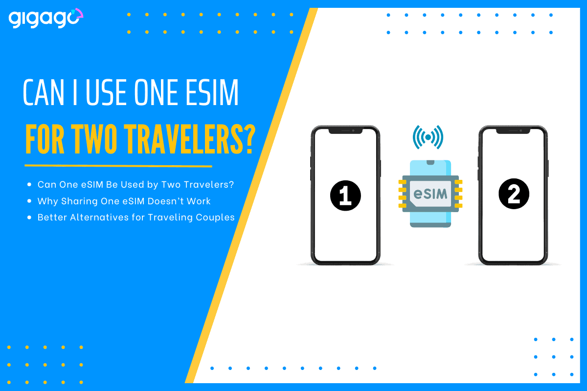 Can I Use One eSIM for Two Travelers
