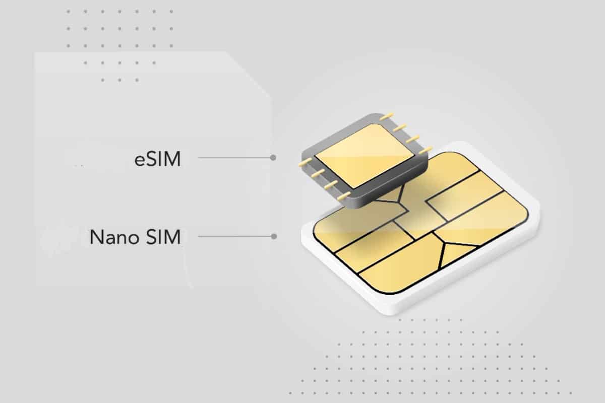 Differences between eSIM and SIM card