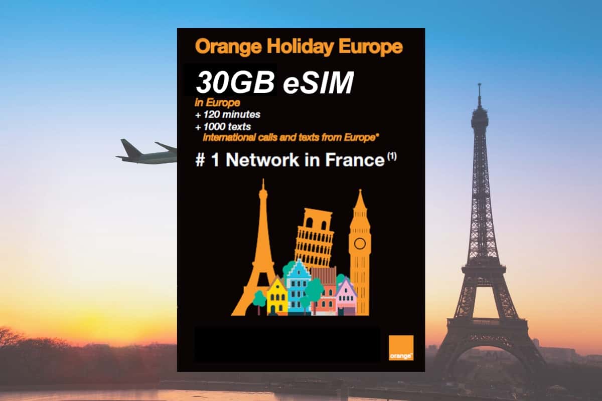 Orange Holiday Europe eSIM
