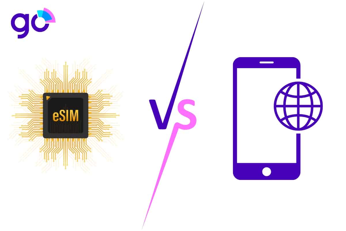 eSIM vs data roaming services