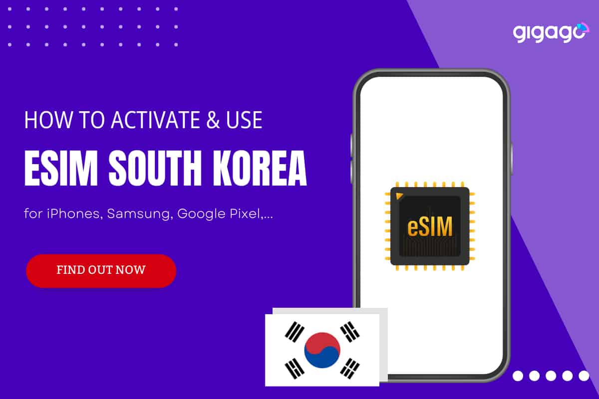 How to activate and use eSIM for South Korea