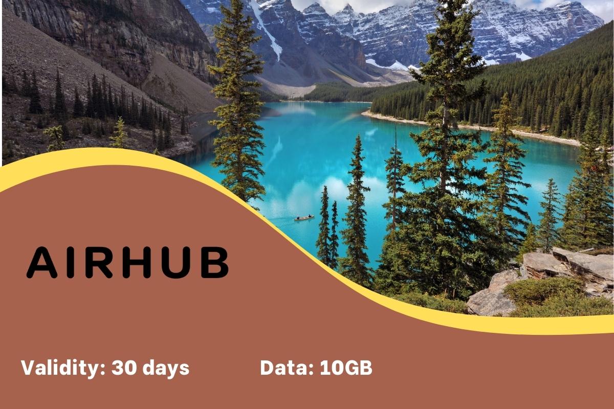 Airhub - Canada 10GB 30 days