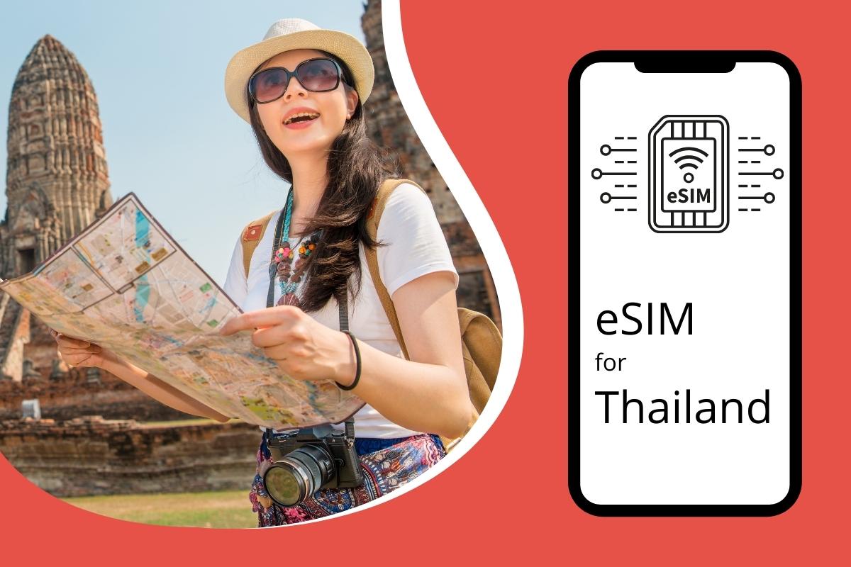 eSIM is a helpful item for Thailand trip