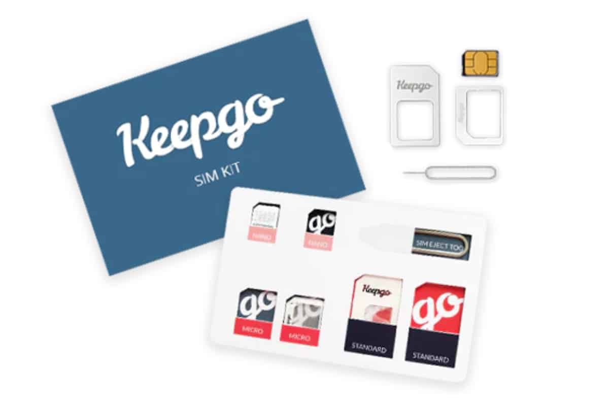 KeepGo is one of many international SIM card providers offering data plans