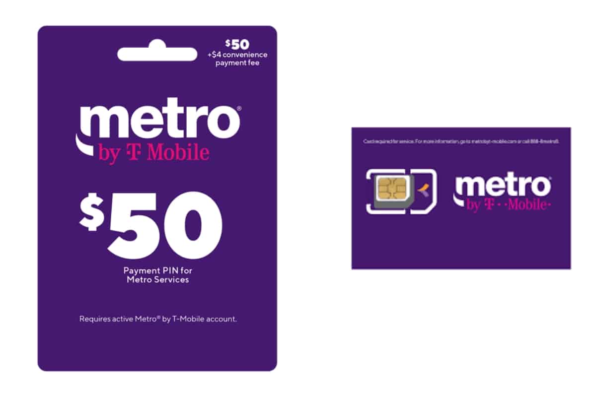 Travel SIM card from Metro by T-Mobile