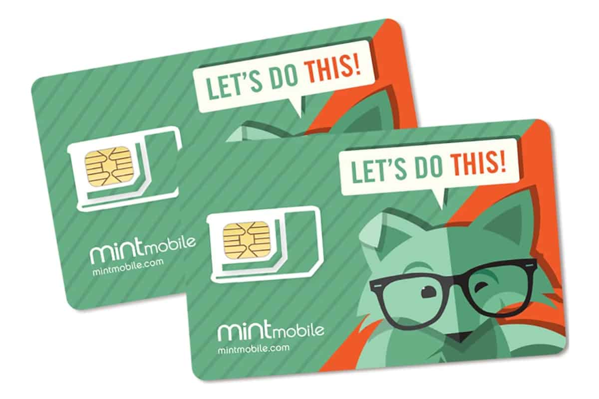 Travel SIM card from Mint Mobile
