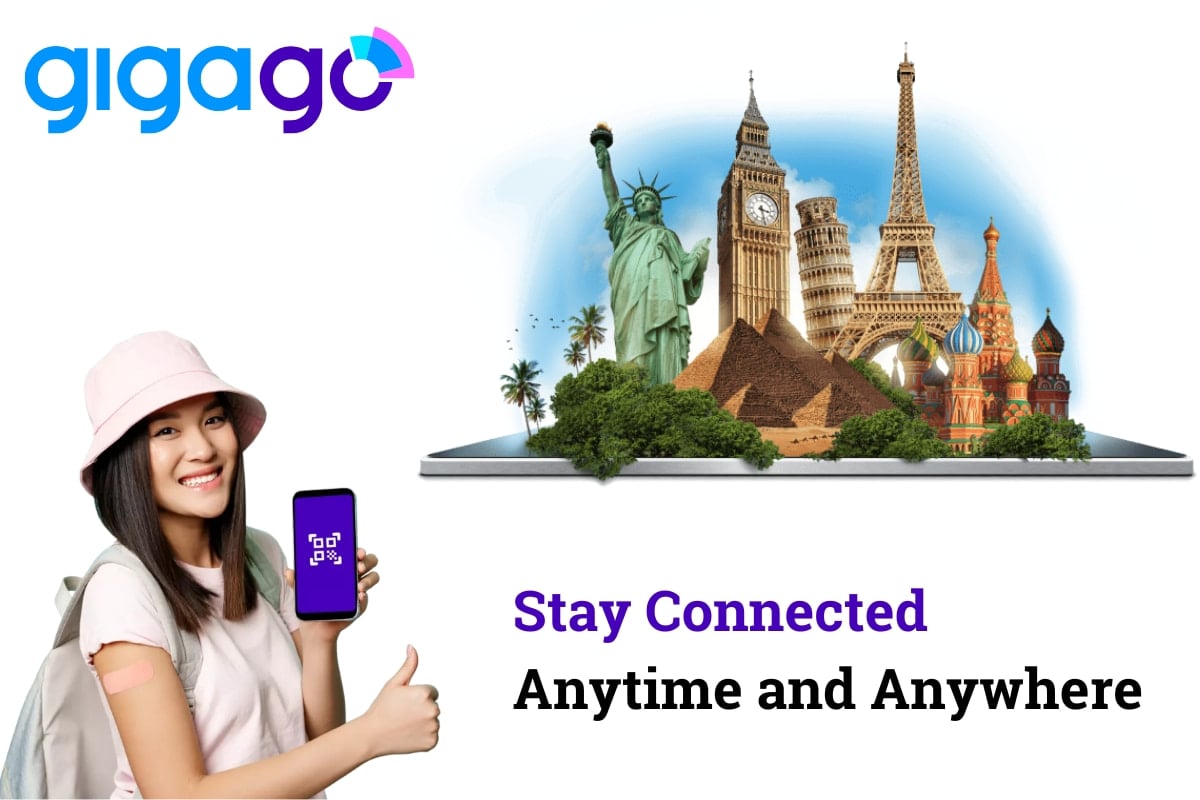 Gigago is one of the best eSIM providers for tourists