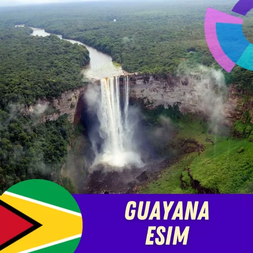Guayana eSIM - Gigago.com