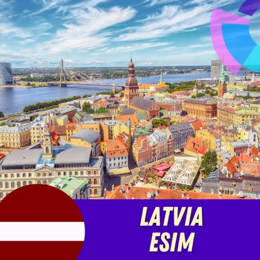 Latvia eSIM - Gigago.com