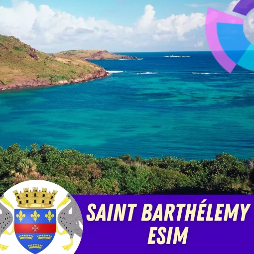 Saint Barthelemy eSIM - Gigago.com
