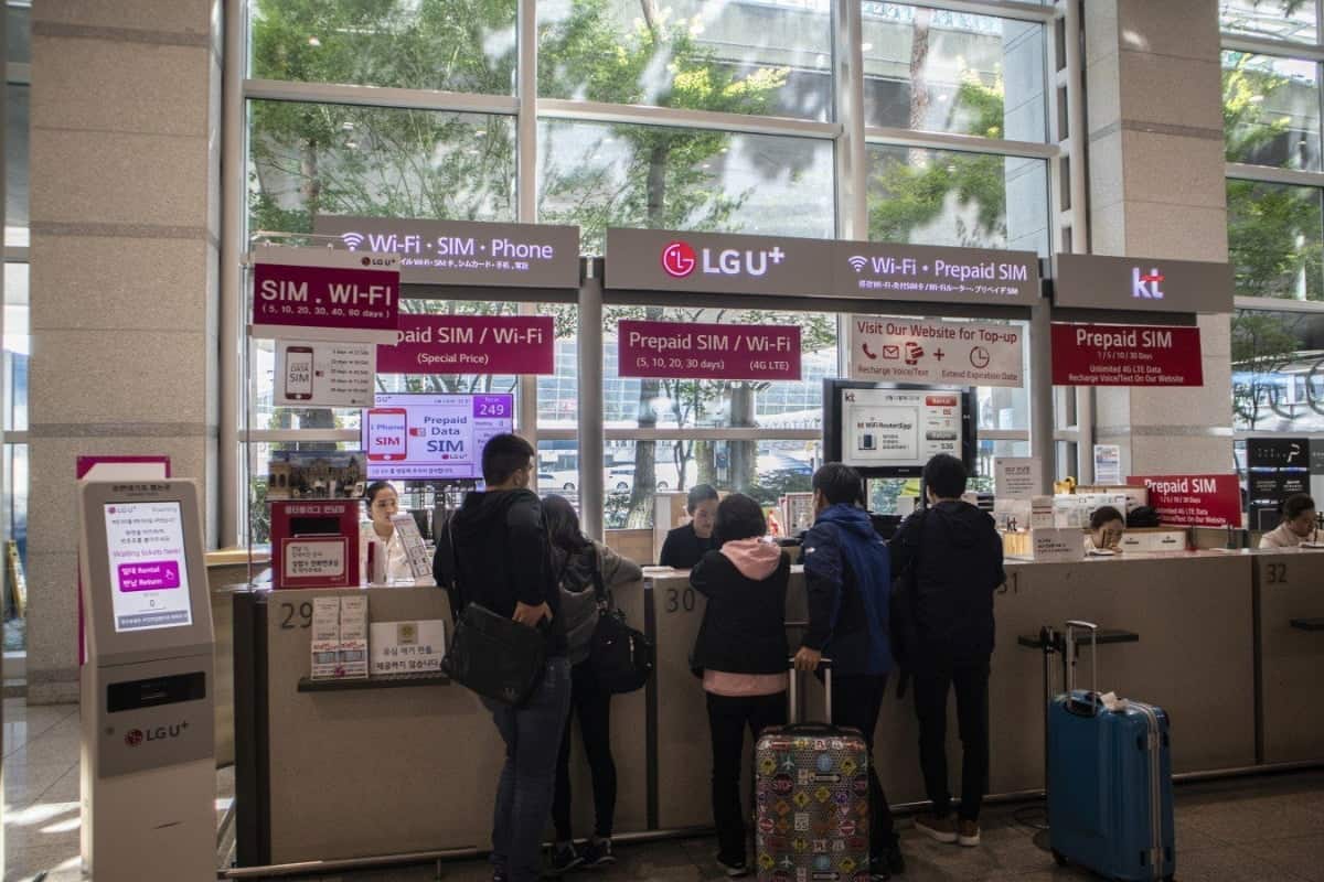 You can buy a Korea SIM card right at the airport