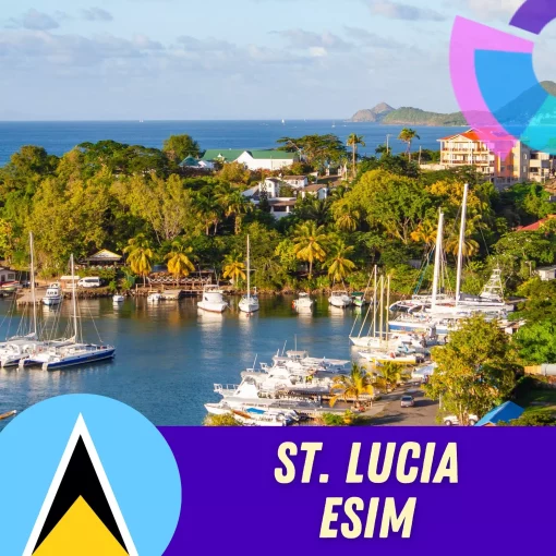 St Lucia eSIM - Gigago.com