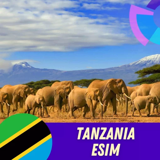 Tanzania eSIM - Gigago.com