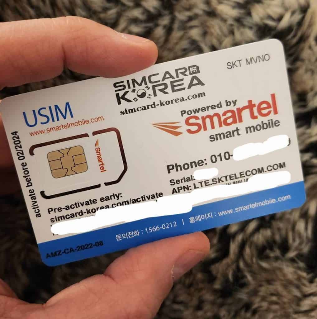 Local SIM card South Korea - alternative to roaming South Korea