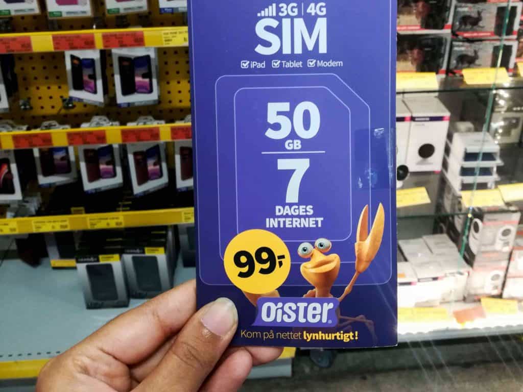 Where to buy a Denmark sim card - at airport
