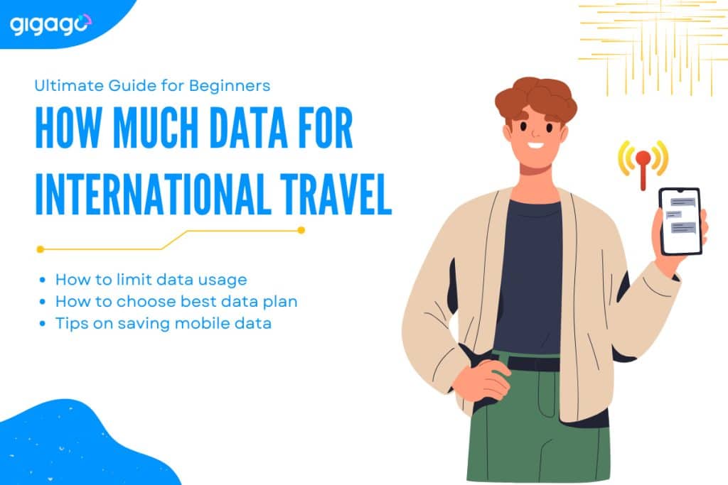 How much data do you need for international travel