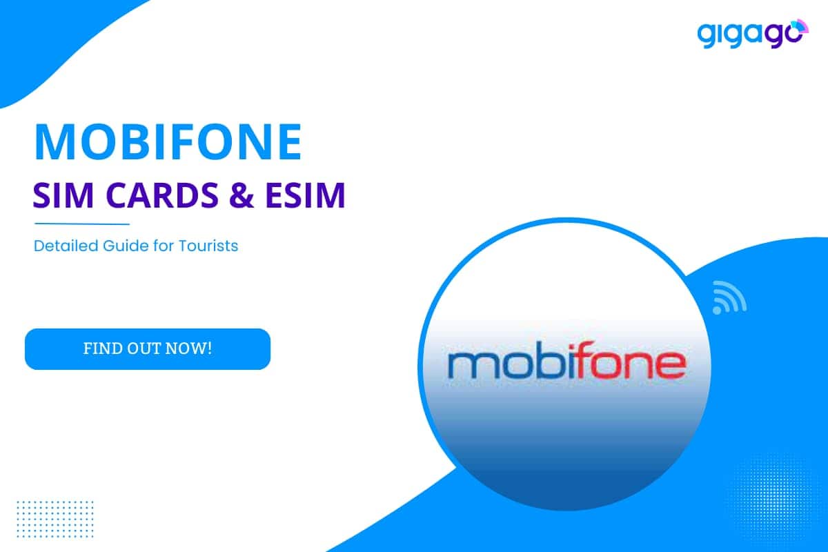 Mobifone SIM card and eSIM for Tourists 