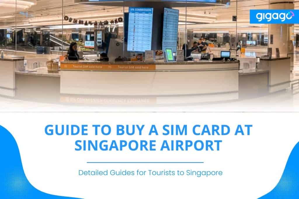 How to buy SIM Card at Changi Airport 
