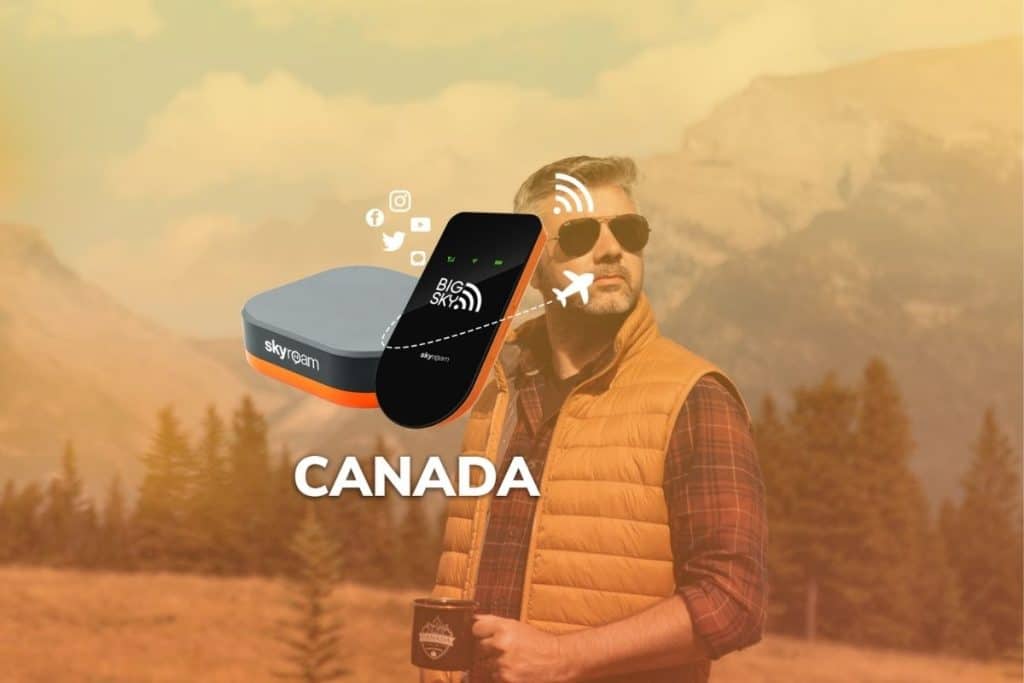 Pocket Wifi is also a great option for tourists in Canada