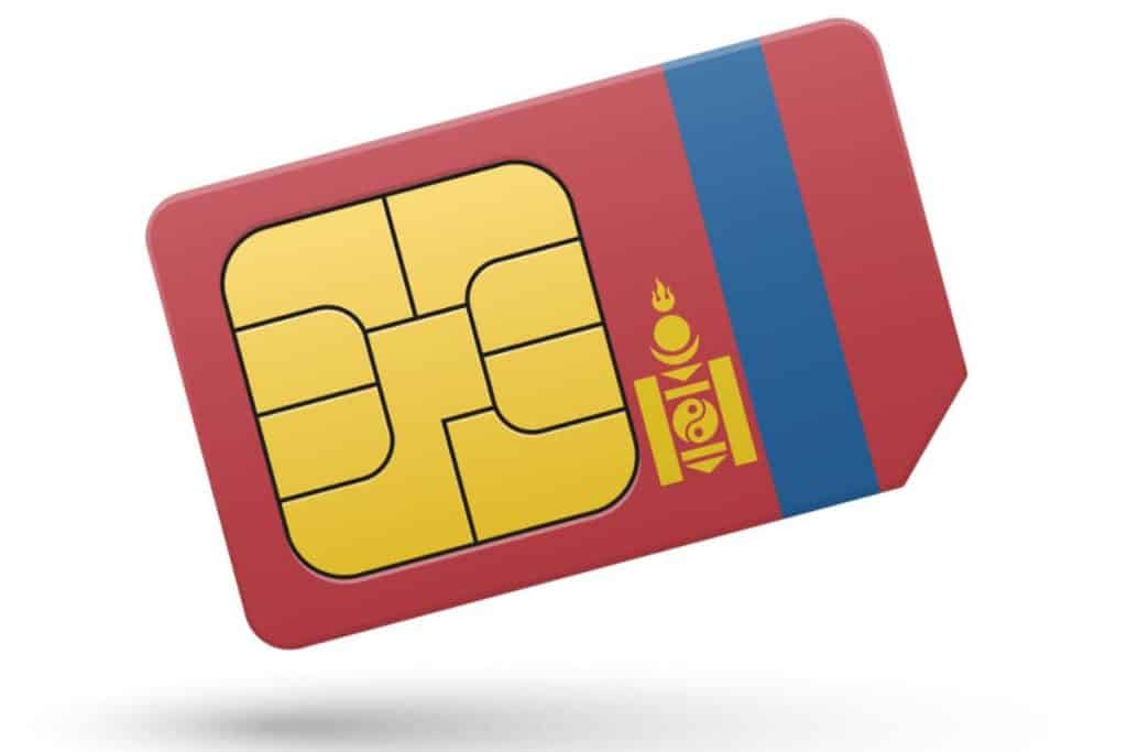 Mongolia prepaid physical SIM card