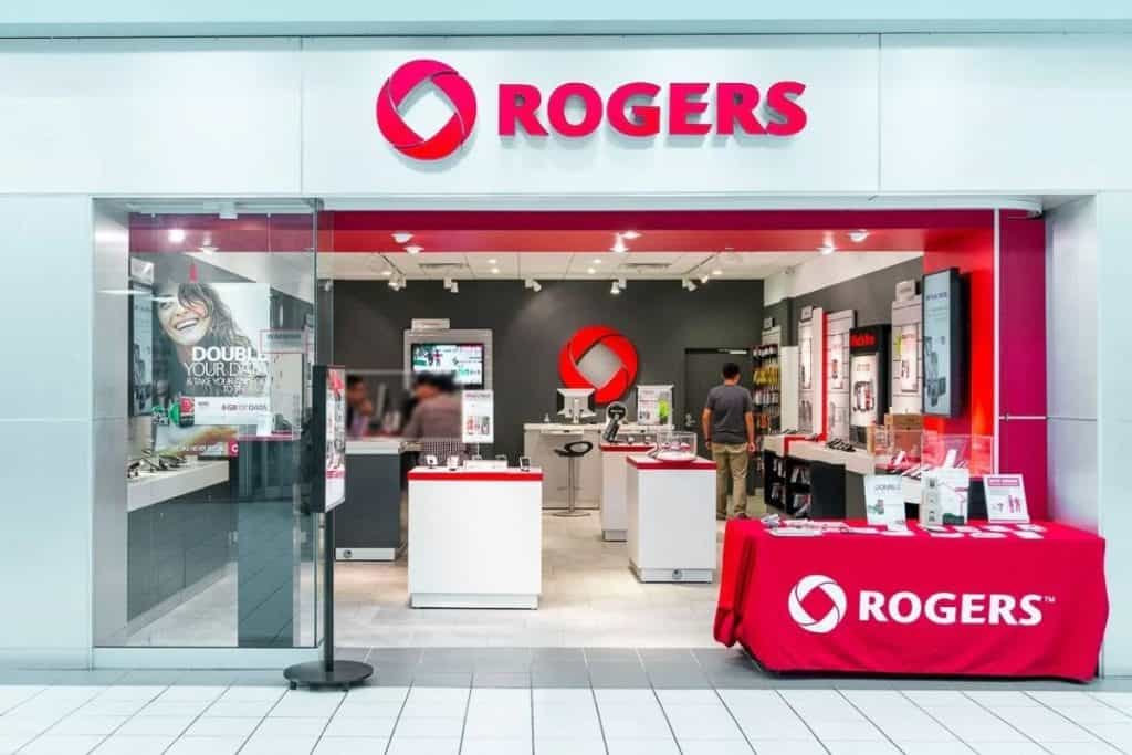 Tourists can buy a SIM card at official store of Rogers