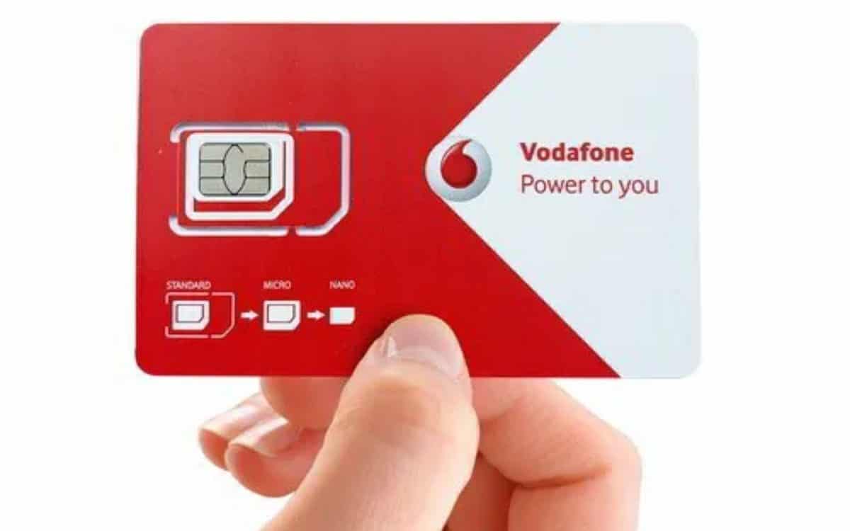 Vodafone SIM cards and eSIM