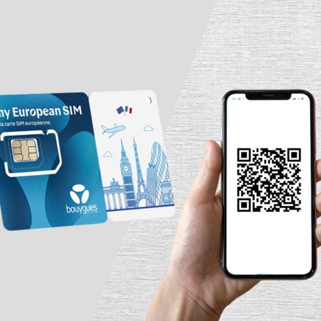 Travelers just need to scan a QR code to activate eSIM