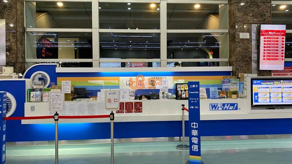 You can buy SIM Card at Kaohsiung Airport in carrier kiosks