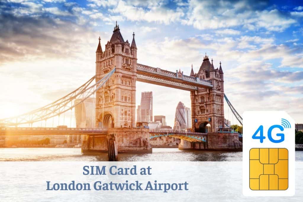 Buy a SIM Card at London Gatwick Airport