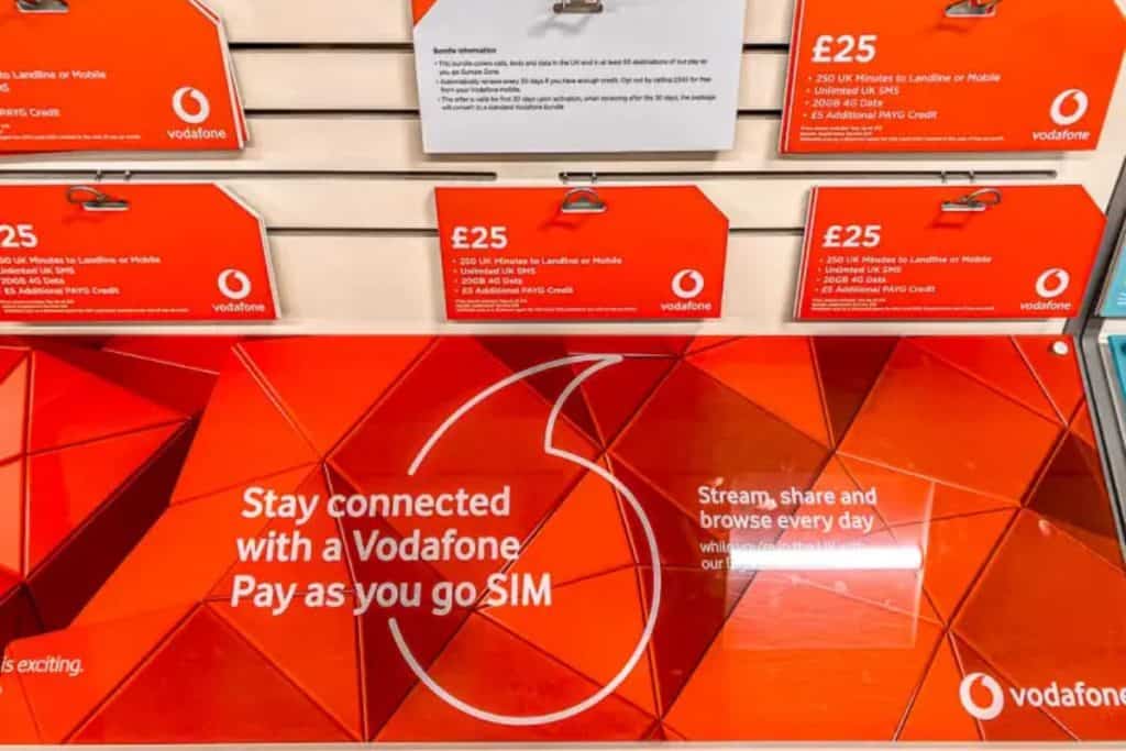 SIM cards offered at Manchester Airport