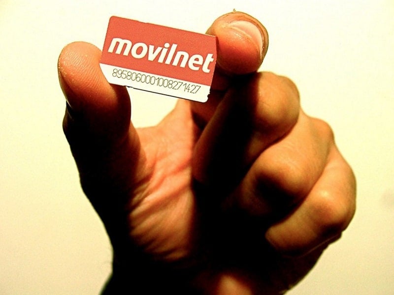 Movilnet SIM cards data package