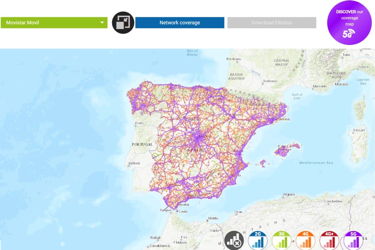 you can depend on Movistar’s reliable coverage almost everywhere