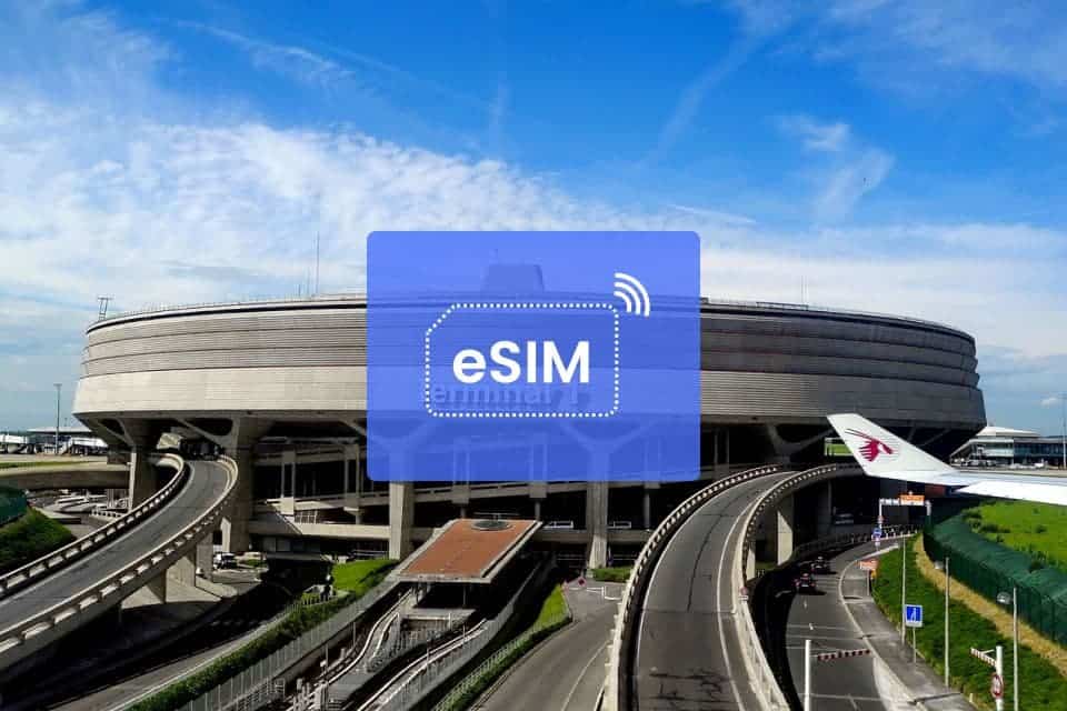  eSIM for CDG Airport - an Alternative to Prepaid SIM Card. 