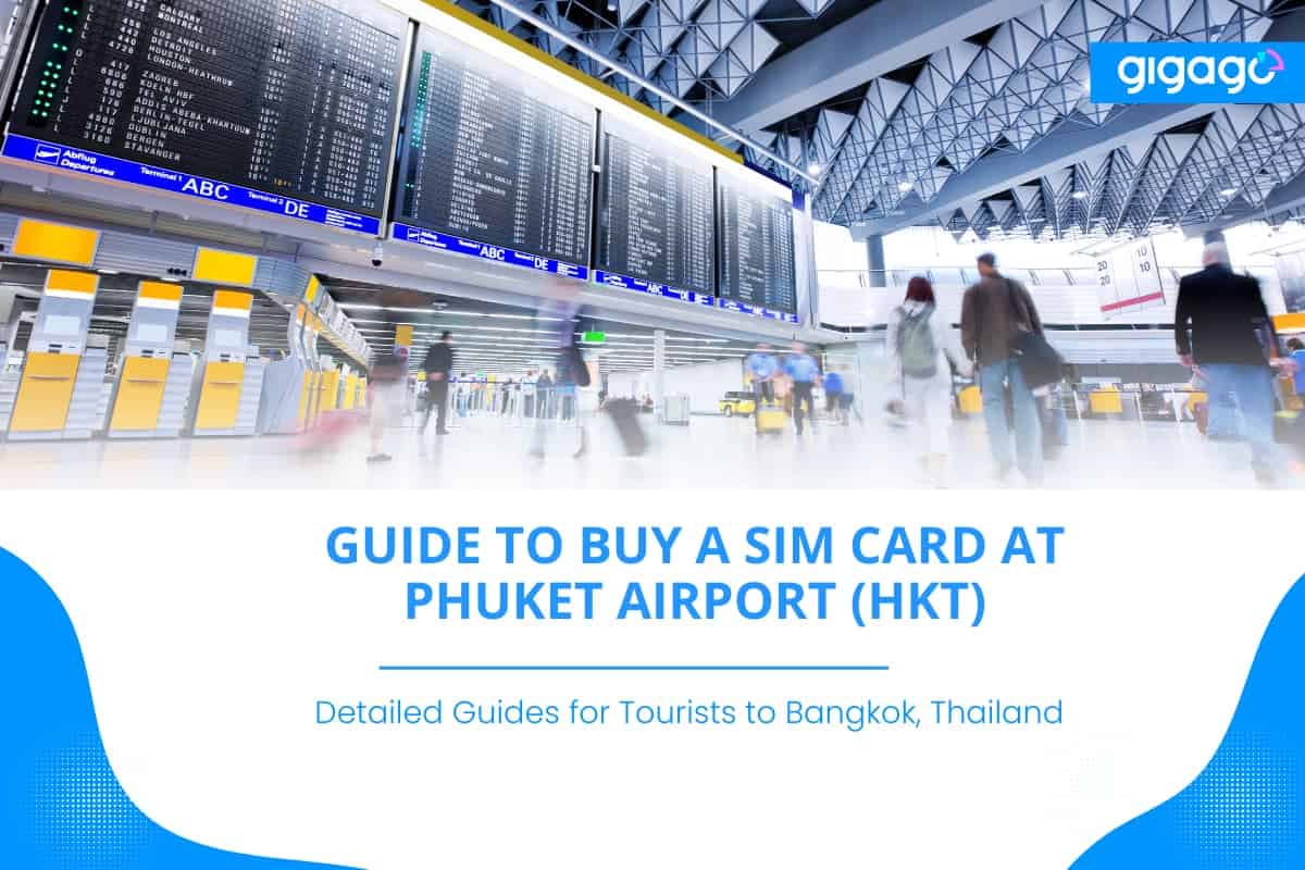 Buying a SIM card at Phuket airport