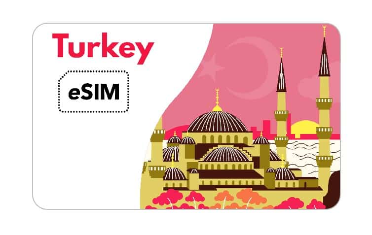 Turkey eSIM card for Ankara - Alternative to SIM Card for travelers
