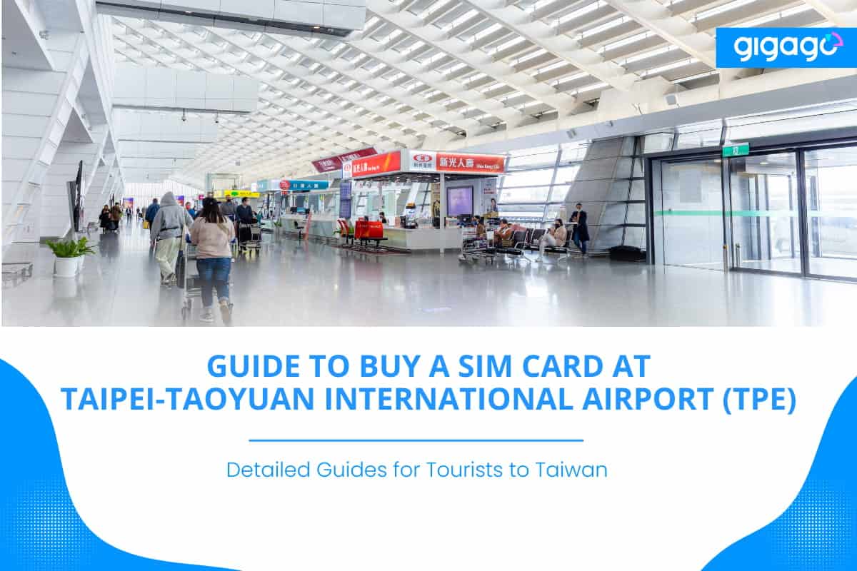 Buying SIM card at Taipei Taoyuan International airport (TPE)