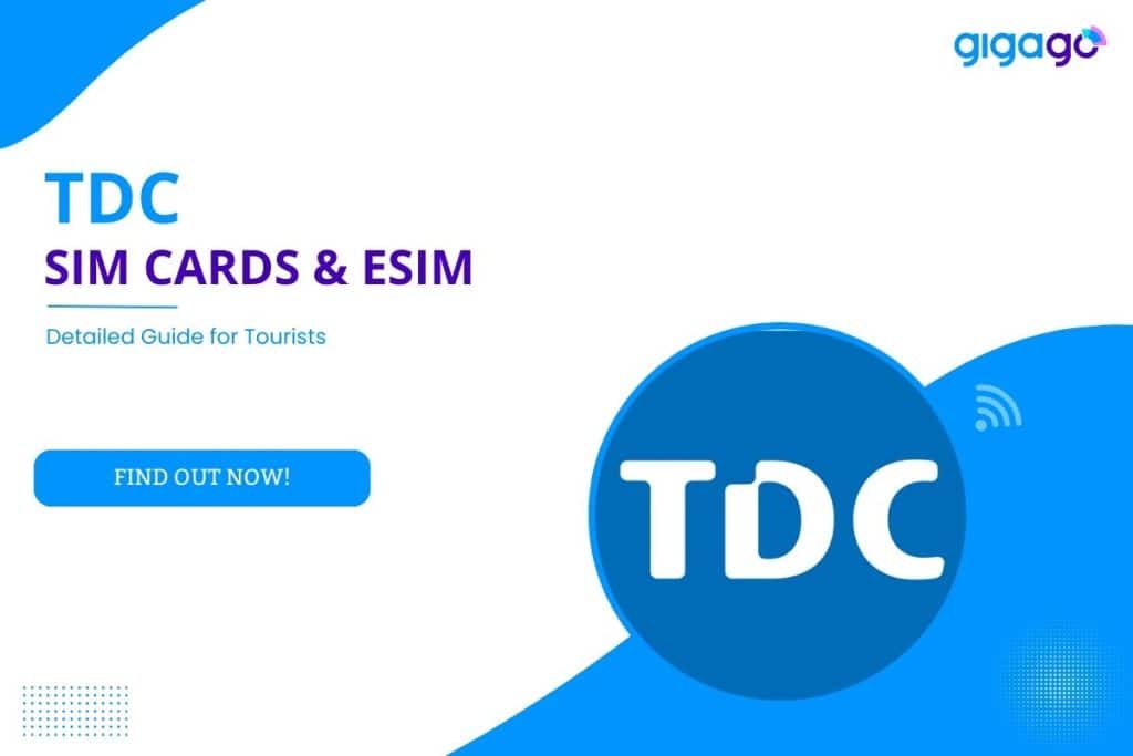 TDC SIM card and eSIM for travelers