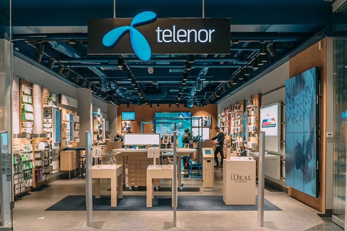 Telenor's many retail stores located across Sweden