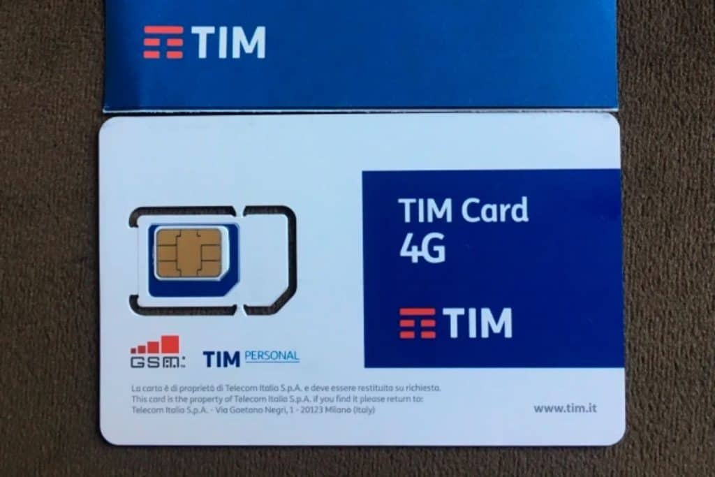 TIM sim card