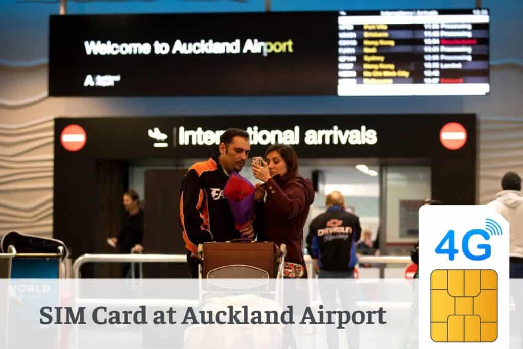 SIM card at Auckland Airport