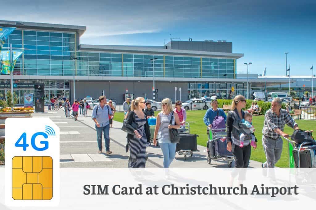 Buy SIM card at Christchurch Airport (CHC)