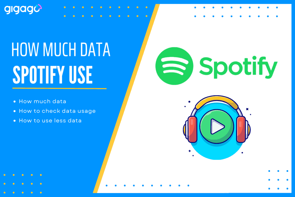 How much data does Spotify use