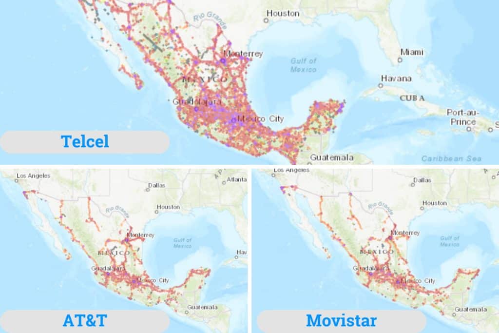 mexico mobile internet coverage