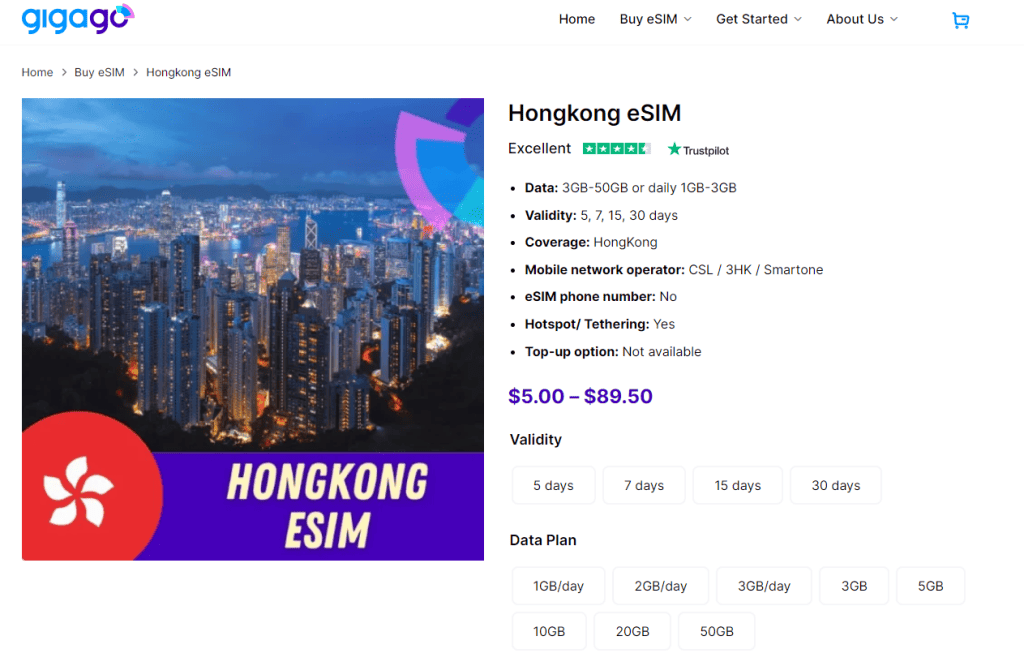 III. Hong Kong eSIM - Alternative to Pocket Wifi to Get Internet in Hong Kong