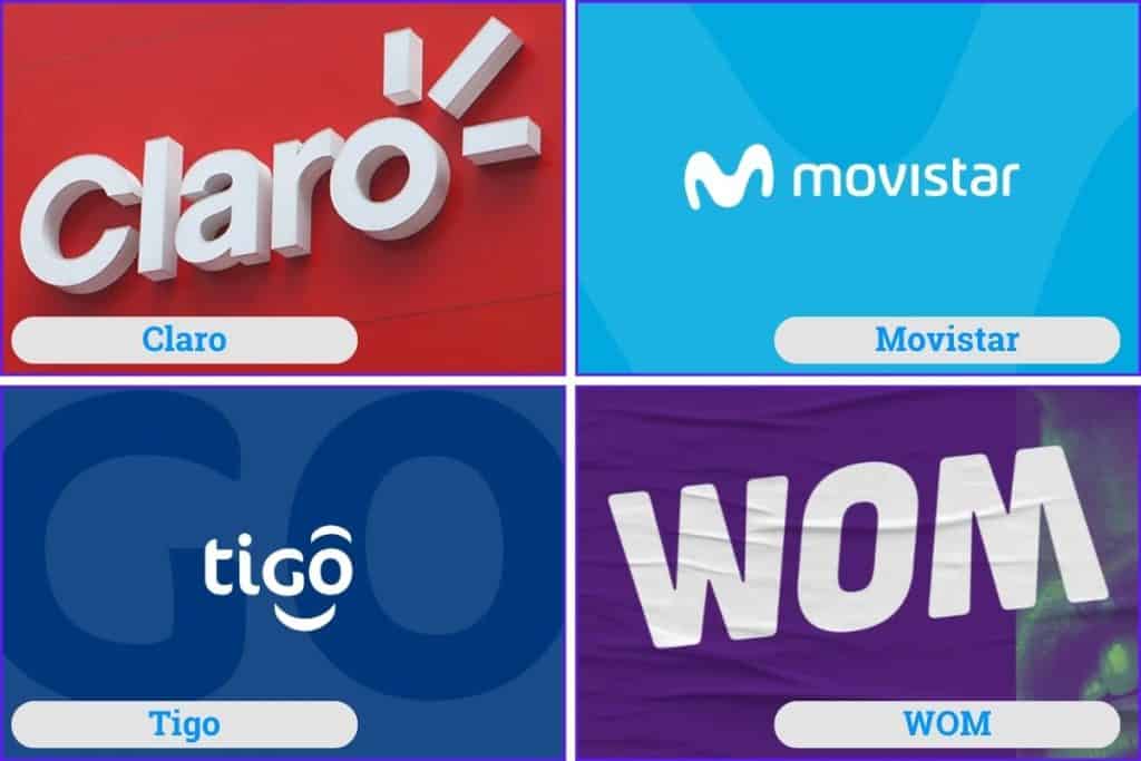 Top mobile network operators in Bogotá
